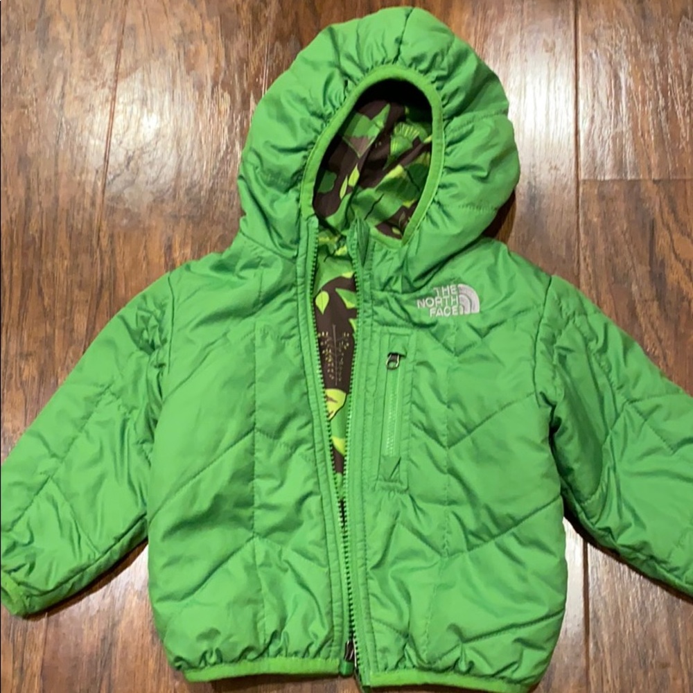 The north face reversible winter coat with hood.